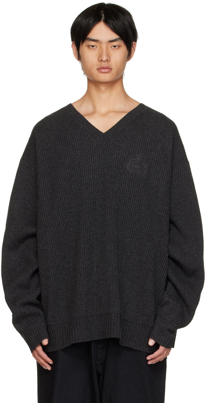 Sveter Balenciaga Hybrid Sweater Čierna | 704271-T4130-1163, 0