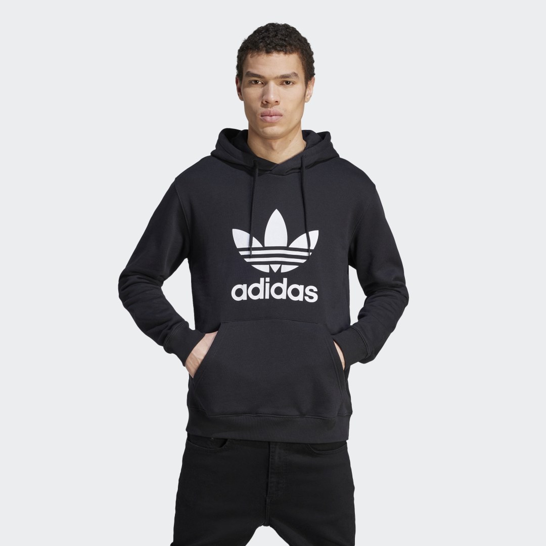 Mikina adidas Originals Adicolor Classics Trefoil Hoodie Čierna | IM4489, 0