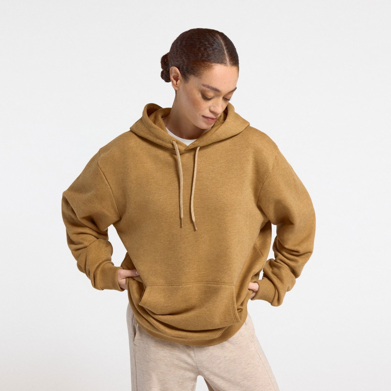 Mikina Allbirds Merino Blend Hoodie Hnedá | A11214M, 0