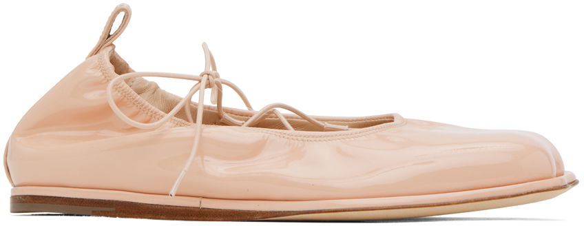 Oblečenie Simone Rocha Simone Rocha Heart Toe Ballerina Flats Ružová | RMP15 0782, 0