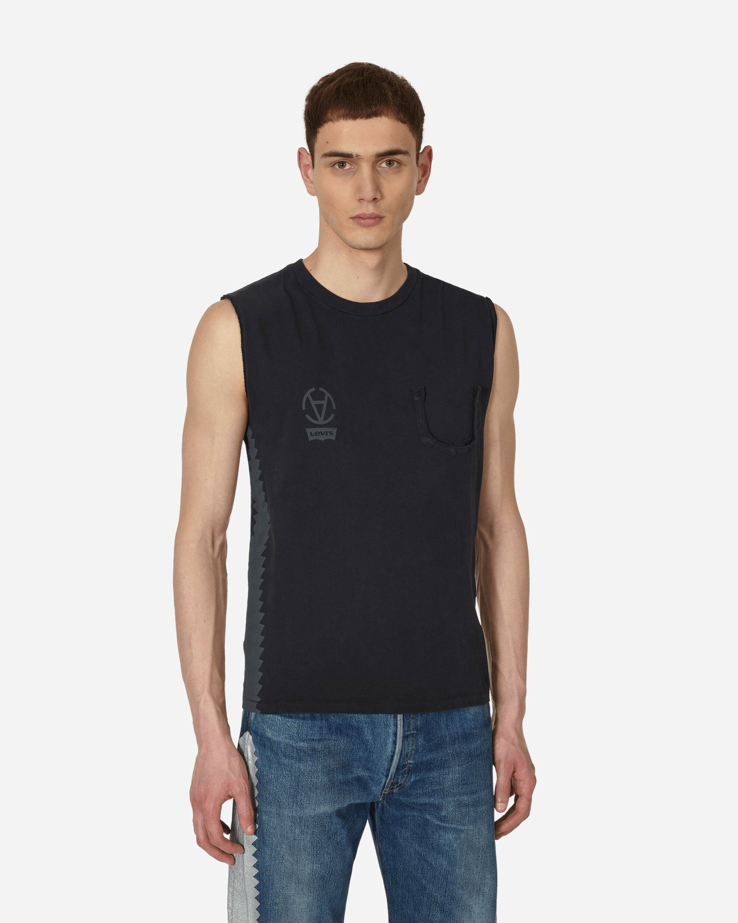 Tielko Levi's Slam Jam Muscle Tank Top Čierna | 40850SJ 0072, 0