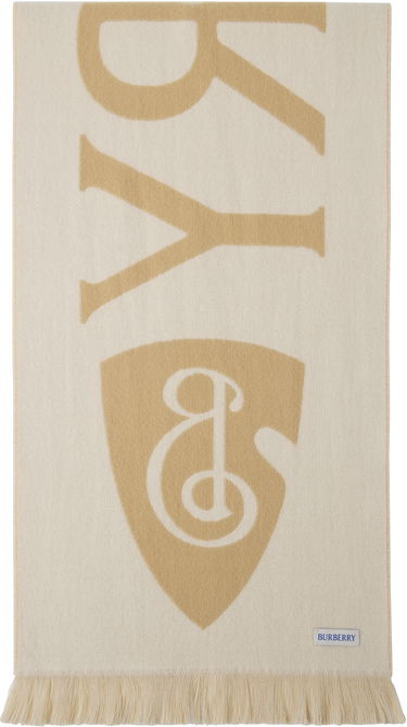 Šál Burberry Burberry Text Scarf Béžová | 8109562, 1