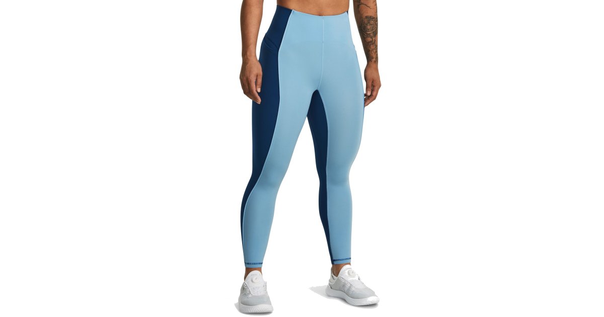 Legíny Under Armour Meridian Pintuck Ankle Leggings Tyrkysová | 1382537-490, 1
