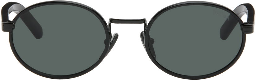Slnečné okuliare Prada Iconic Metal Plaque Sunglasses Čierna | 0PR B56S AAV08Z52 8056262504451