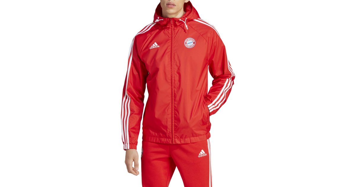 Vetrovka adidas Originals adidas FC Bayern DNA Červená | hy3294, 1