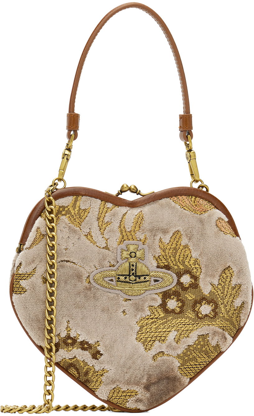 Belle Heart Frame Shoulder Bag