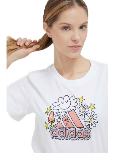 Tričko adidas Originals Doodle Print Tee Biela | IB4887