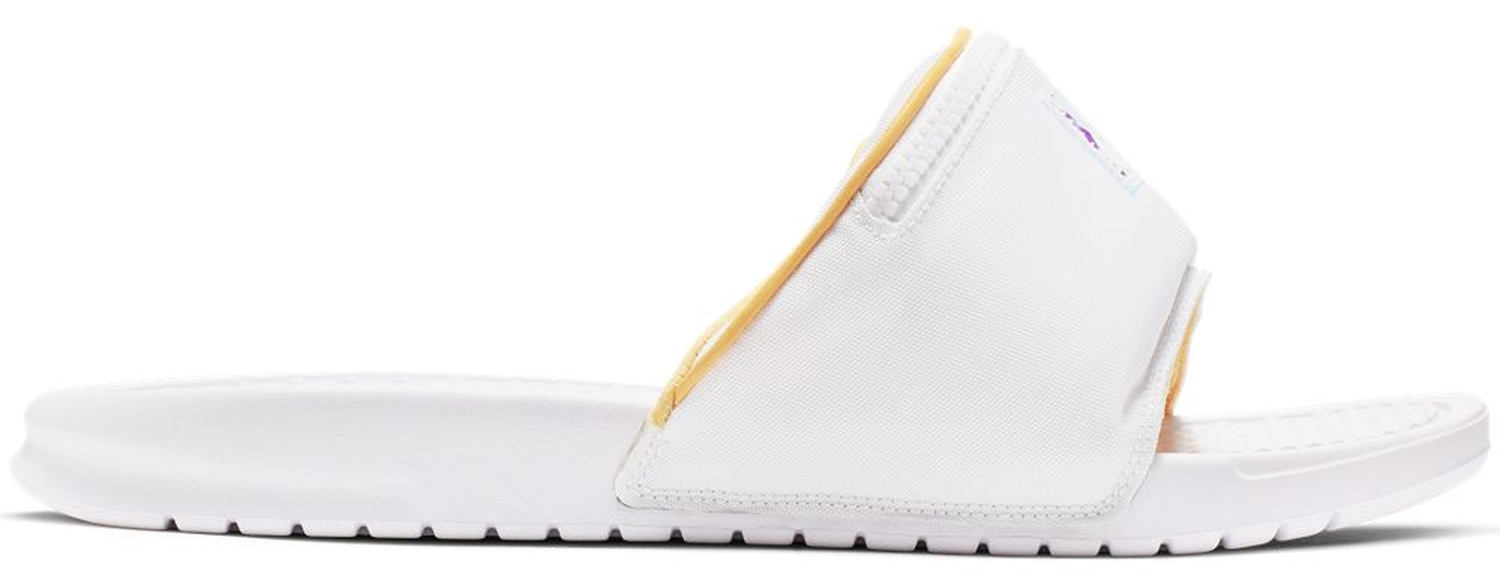 Tenisky a topánky Nike Benassi JDI Fanny Pack "White Topaz Gold" Biela | CJ0604-100, 0