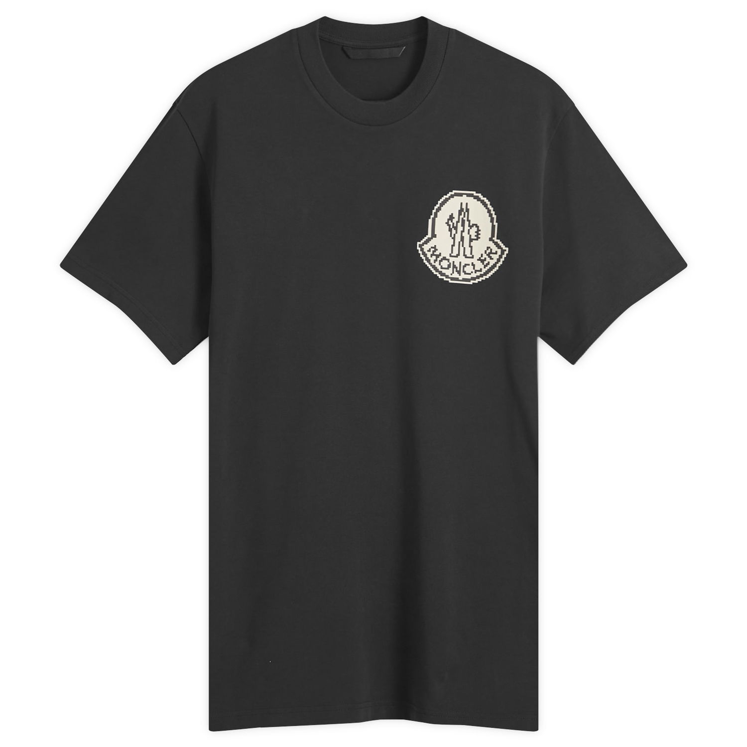 Tričko Moncler Pixel Logo T-Shirt Čierna | 8C000-83927-04-998, 0