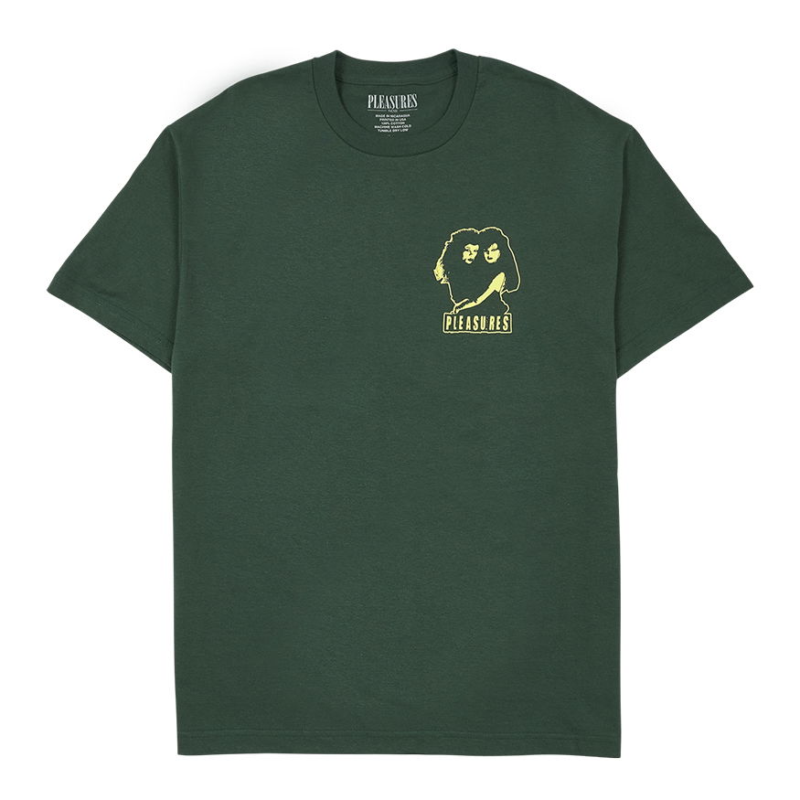 Tričko Pleasures Volume Tee Zelené | P22SU047-GREEN, 0