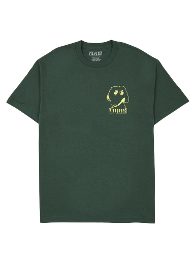 Tričko Pleasures Volume Tee Zelené | P22SU047-GREEN