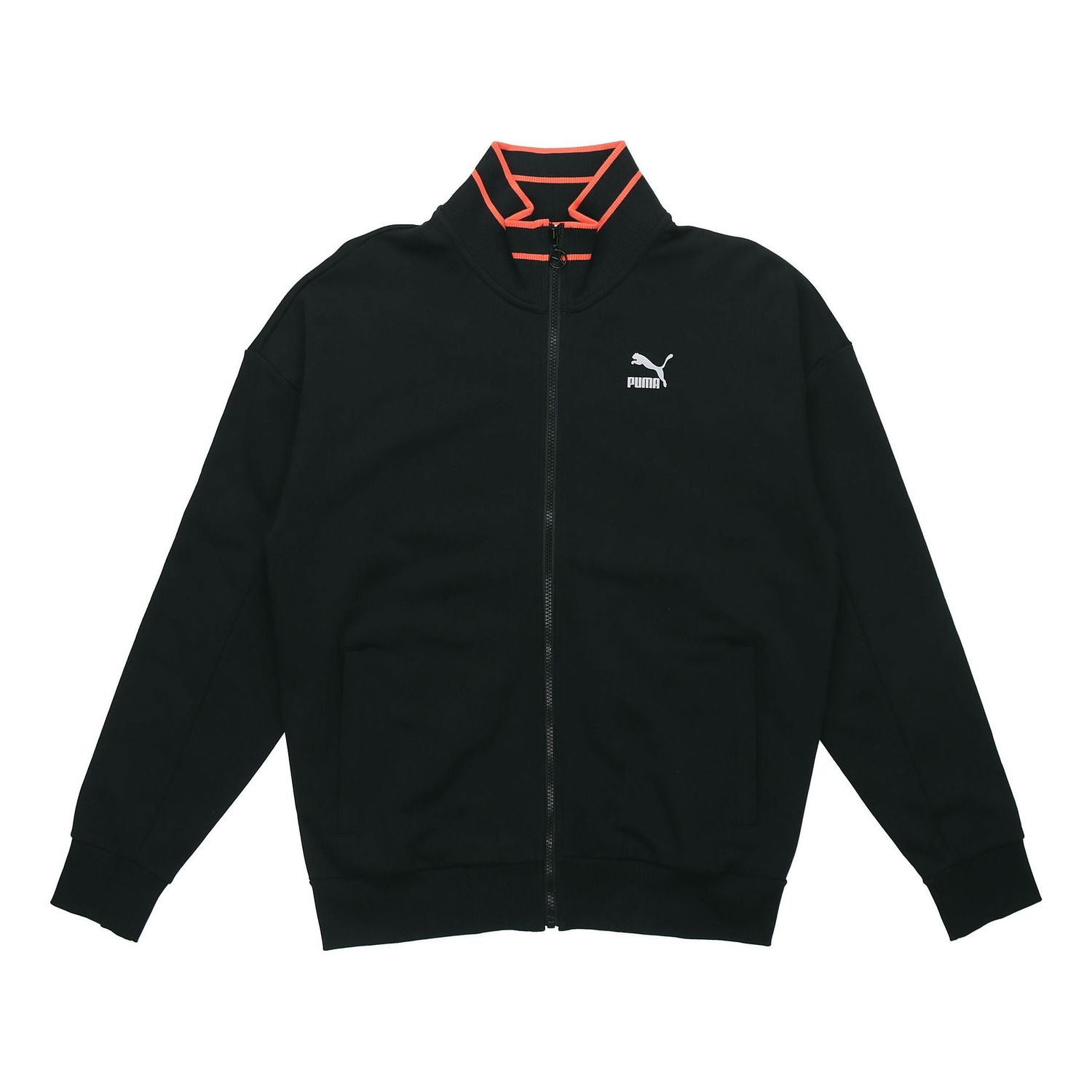 Bomber bunda Puma TFS Stand Collar Zip Jacket Čierna | 597343-01, 0
