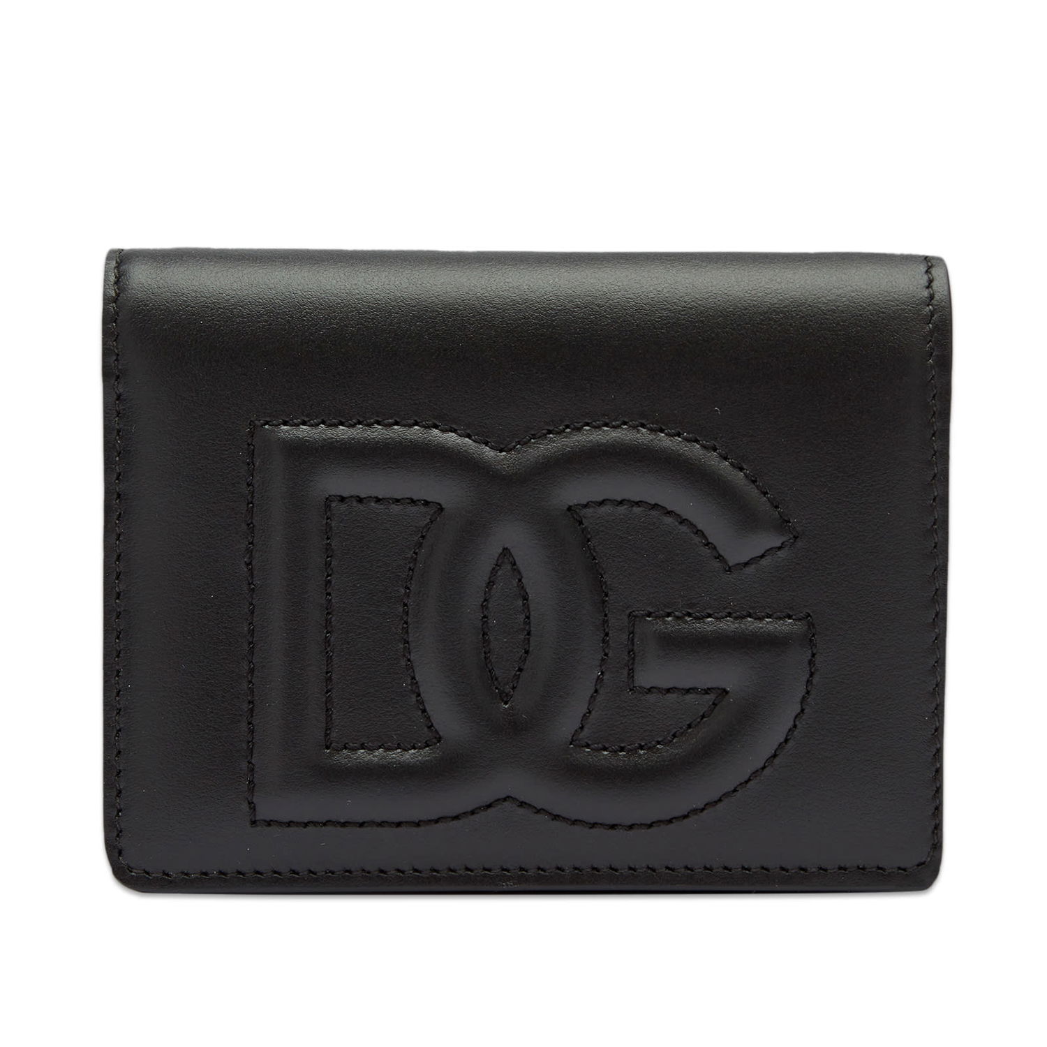 Peňaženka Dolce & Gabbana Logo Leather Mini Wallet Nero Čierna | BI1211AG081-80999, 0
