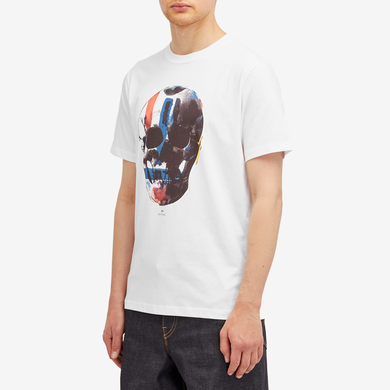 Paul Smith Skull Print T-Shirt, Size Small
