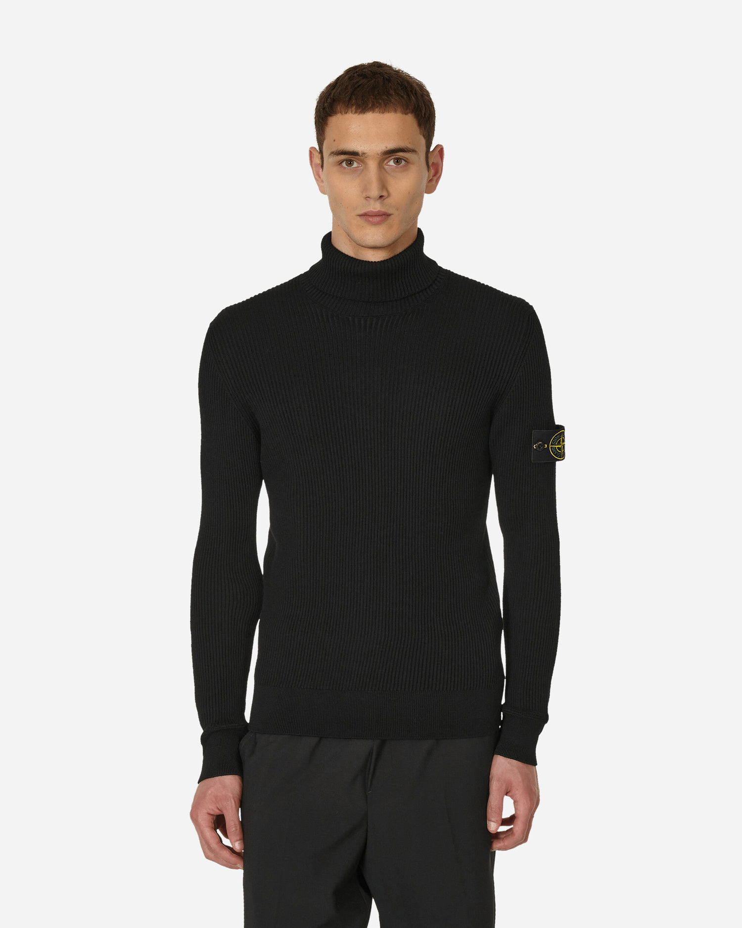 Mikina Stone Island Wool Sweater Čierna | 7915552C2 A0029, 1