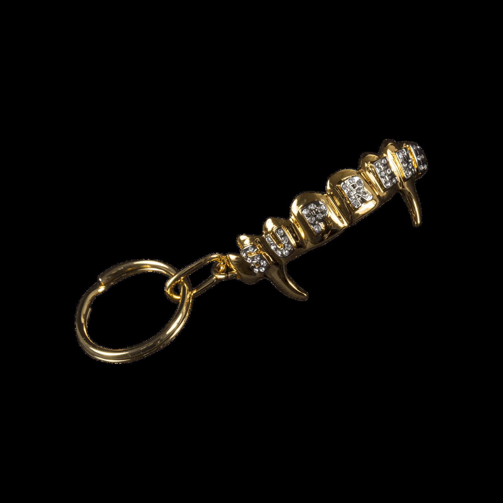 Kľúčenka Supreme Fronts Keychain SS19A26 GOLD | FLEXDOG