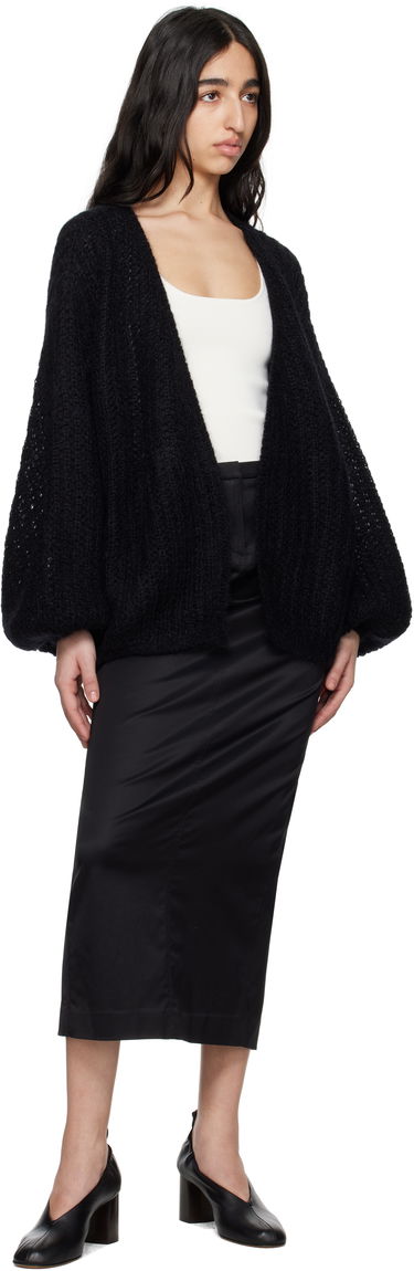 Sveter TOTEME TOTEME Puffed Cardigan Čierna | 252-WRT0465-YA0160, 3