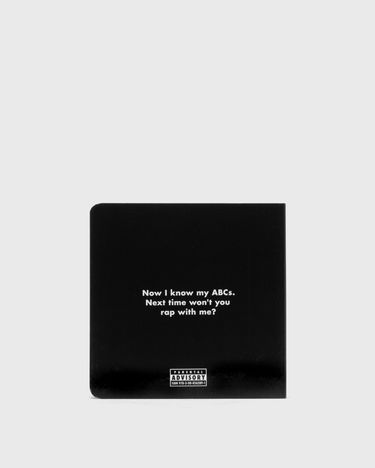 Kniha a časopis gestalten Rap ABC Book Čierna | 1002462, 2