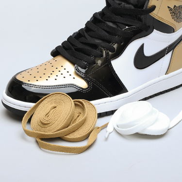 Tenisky a topánky Jordan Air Jordan 1 Retro High OG NRG "Gold Toe" Metalická | 861428-007, 4