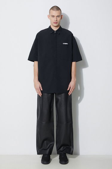 Košeľa Marcelo Burlon Nylon Over Shirt Relaxed Čierna | CMGG005S24FAB0011001, 1