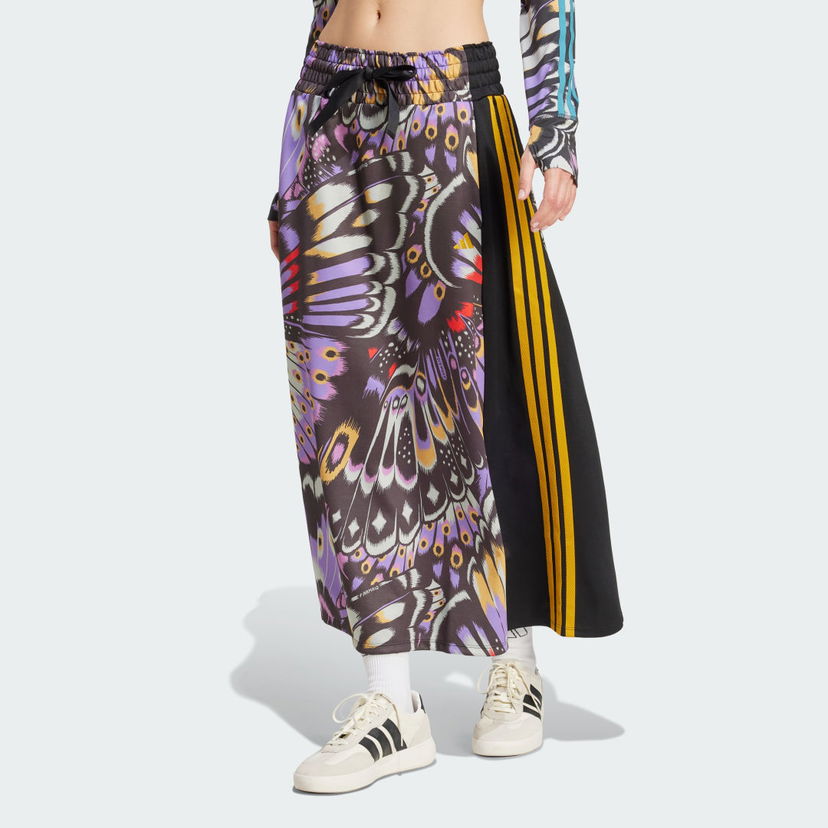 Sukňa adidas Performance adidas X FARM Premium Maxi Skirt Rôznofarebný | JL8619