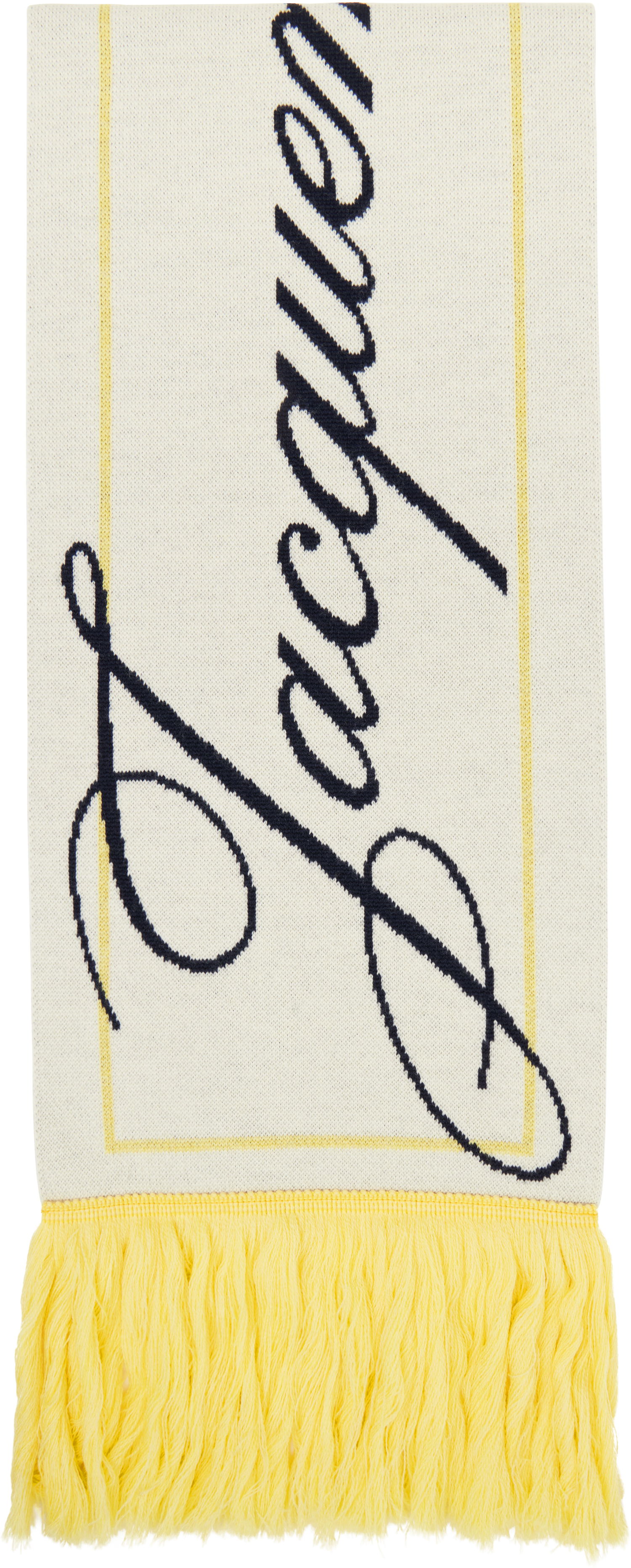 Šál Jacquemus Jacquemus La Croisière 'The Liga' Knit Scarf Béžová | 25E255AC727-2200, 0