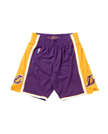 Šortky Mitchell & Ness NBA Authentic Shorts Los Angeles Lakers Road 2008-09 Fialová | ASHRGS18039-LALPURP08, 0