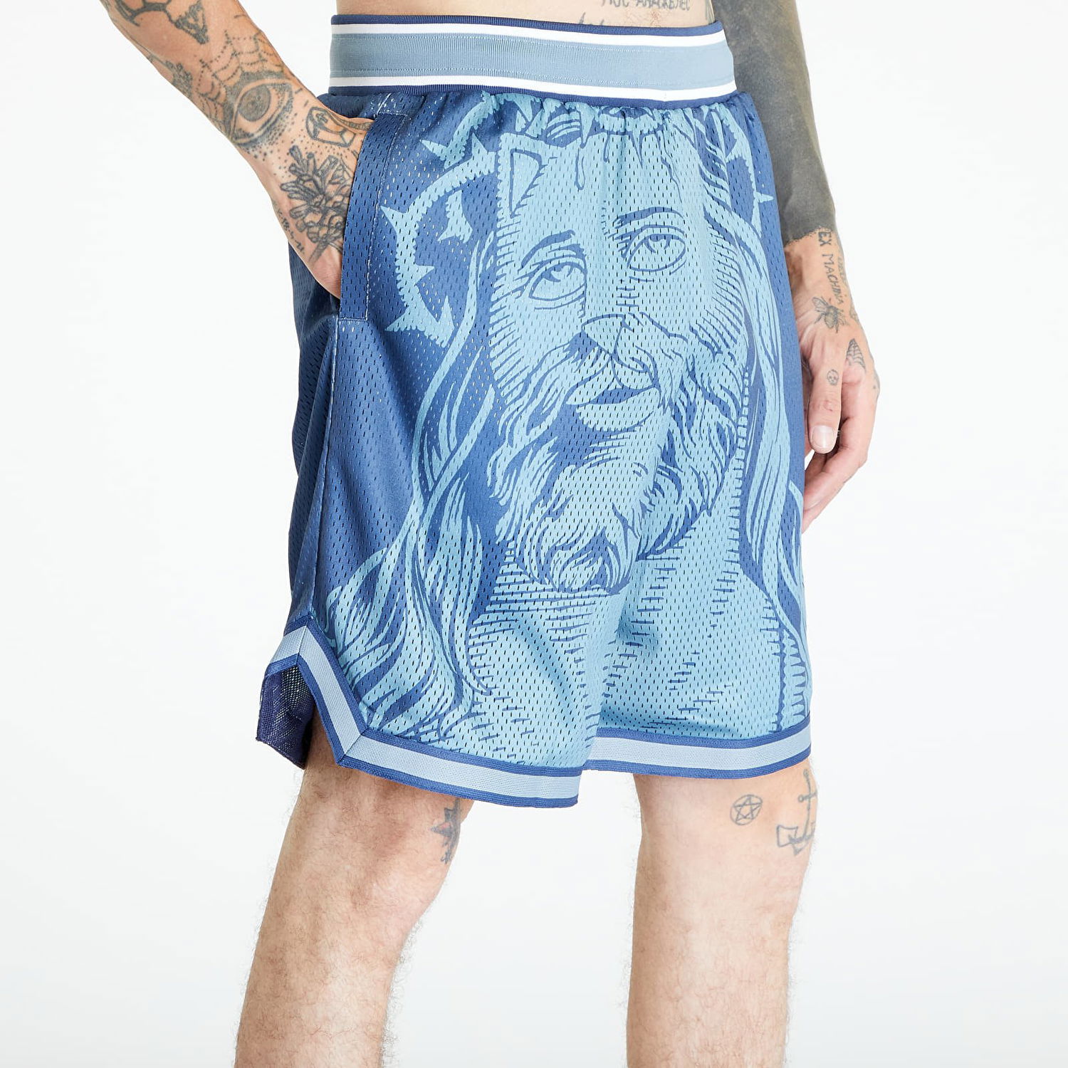 Šortky RIPNDIP Lord Savior Nerm Basketball Shorts Modrá | RND10073, 1