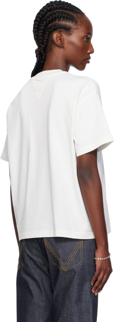Tričko Bottega Veneta Bottega Veneta Cotton Jersey T-Shirt with Pocket Biela | 838925 V4N50, 2