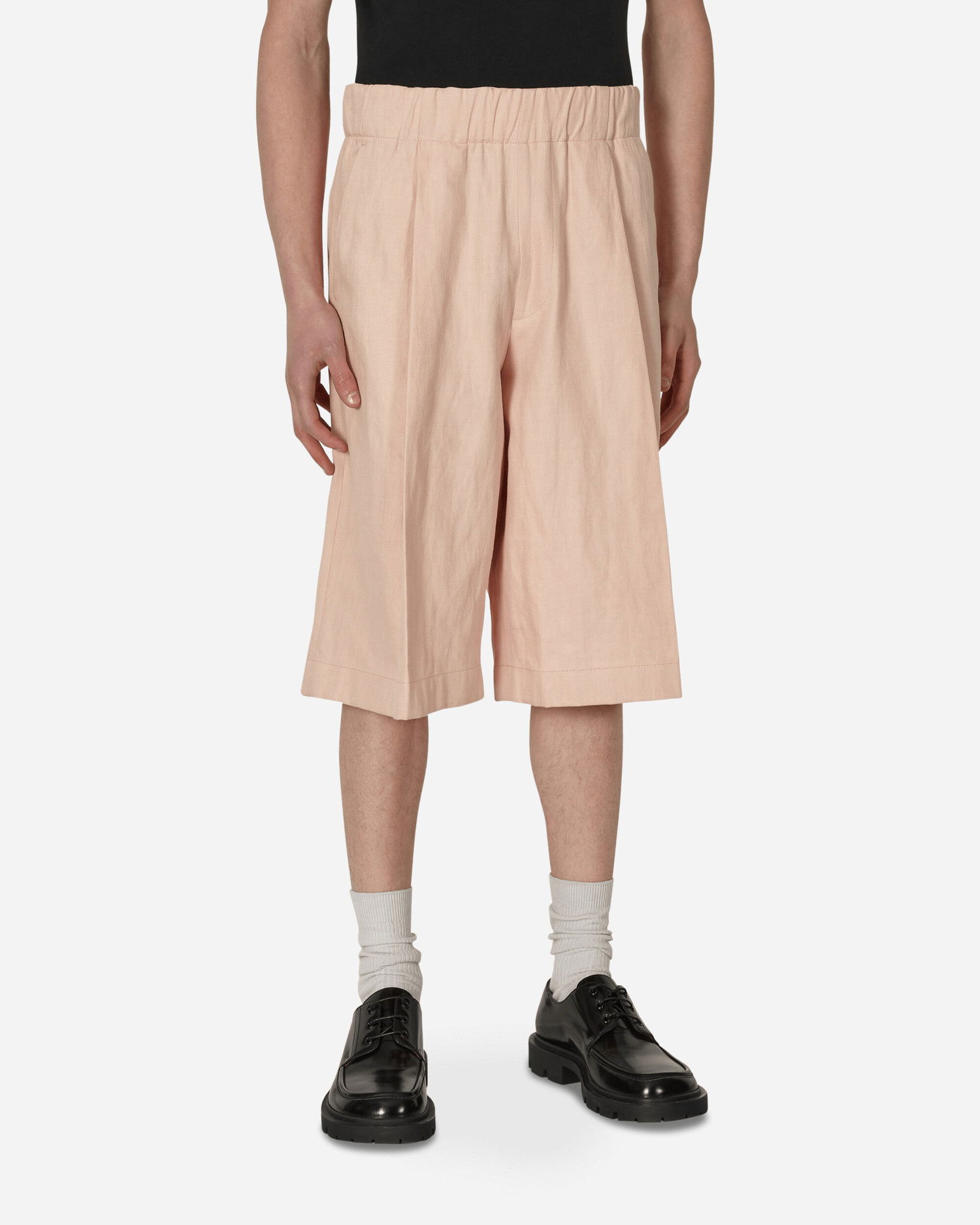 Šortky Dries Van Noten Pleated Cotton Shorts Ružová | 231-020927-6237 354, 0