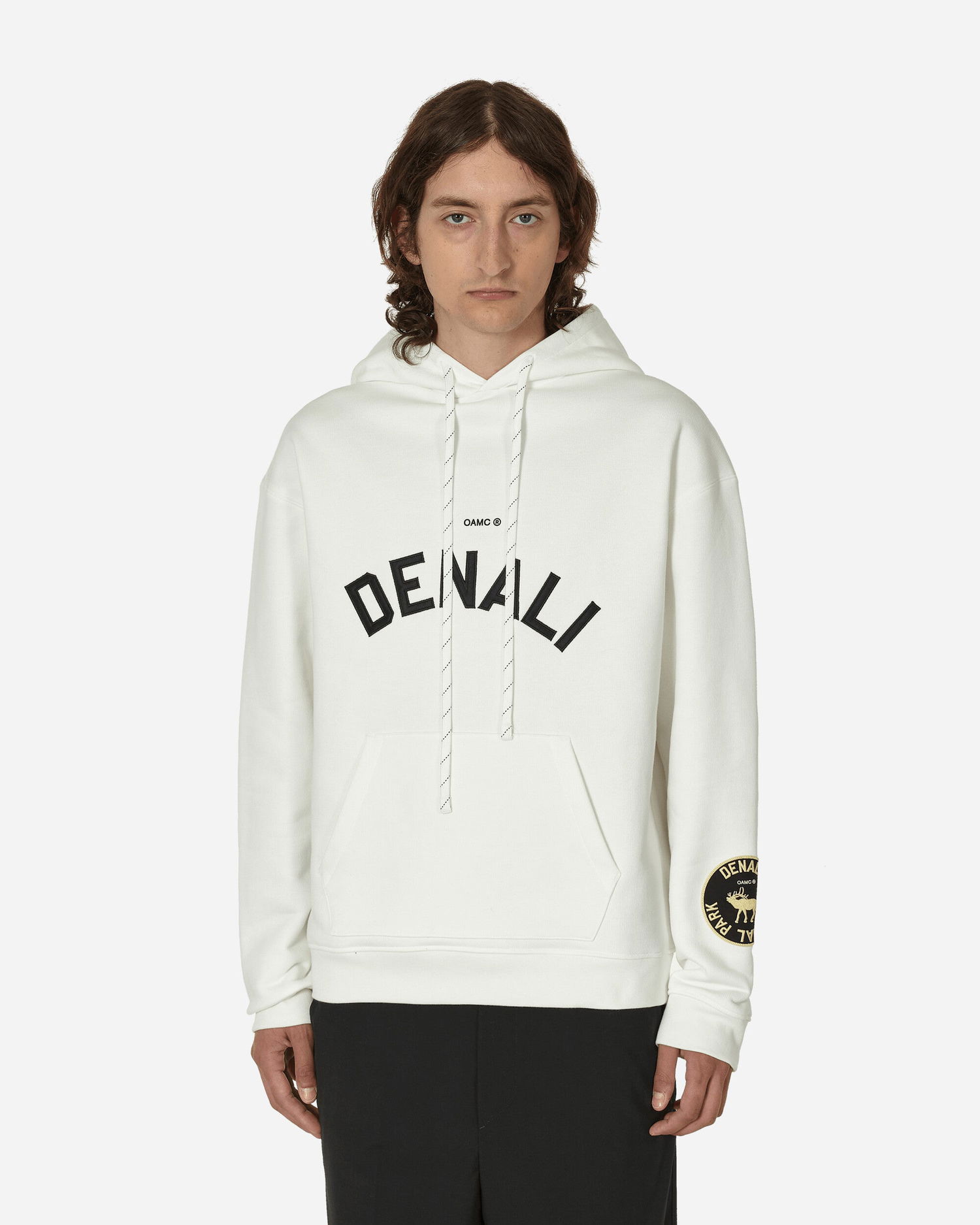 Mikina OAMC Denali Hoodie Biela | 23A28OAY19 101, 0