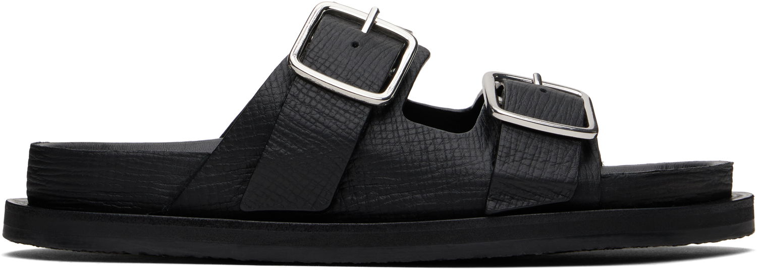Oblečenie Studio Nicholson Studio Nicholson Denver Leather Sandals Čierna | DENVER SNW - 1652, 0