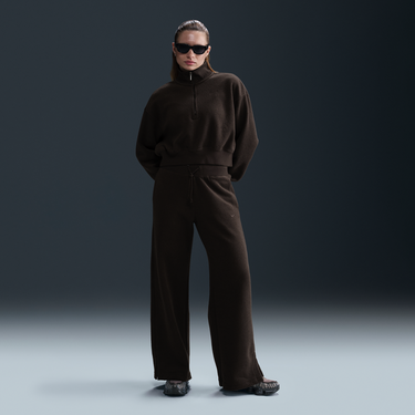 Mikina Nike Nike Sportswear Phoenix Plush High-Waisted Wide-Leg Fleece Pants Hnedá | FN3622-220, 0