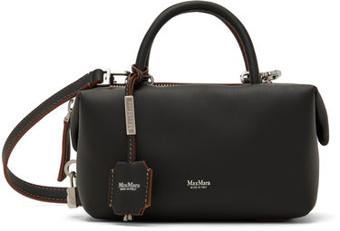 Kabelka Max Mara Small Leather Holdall Bag Čierna | 2424516081600, 0
