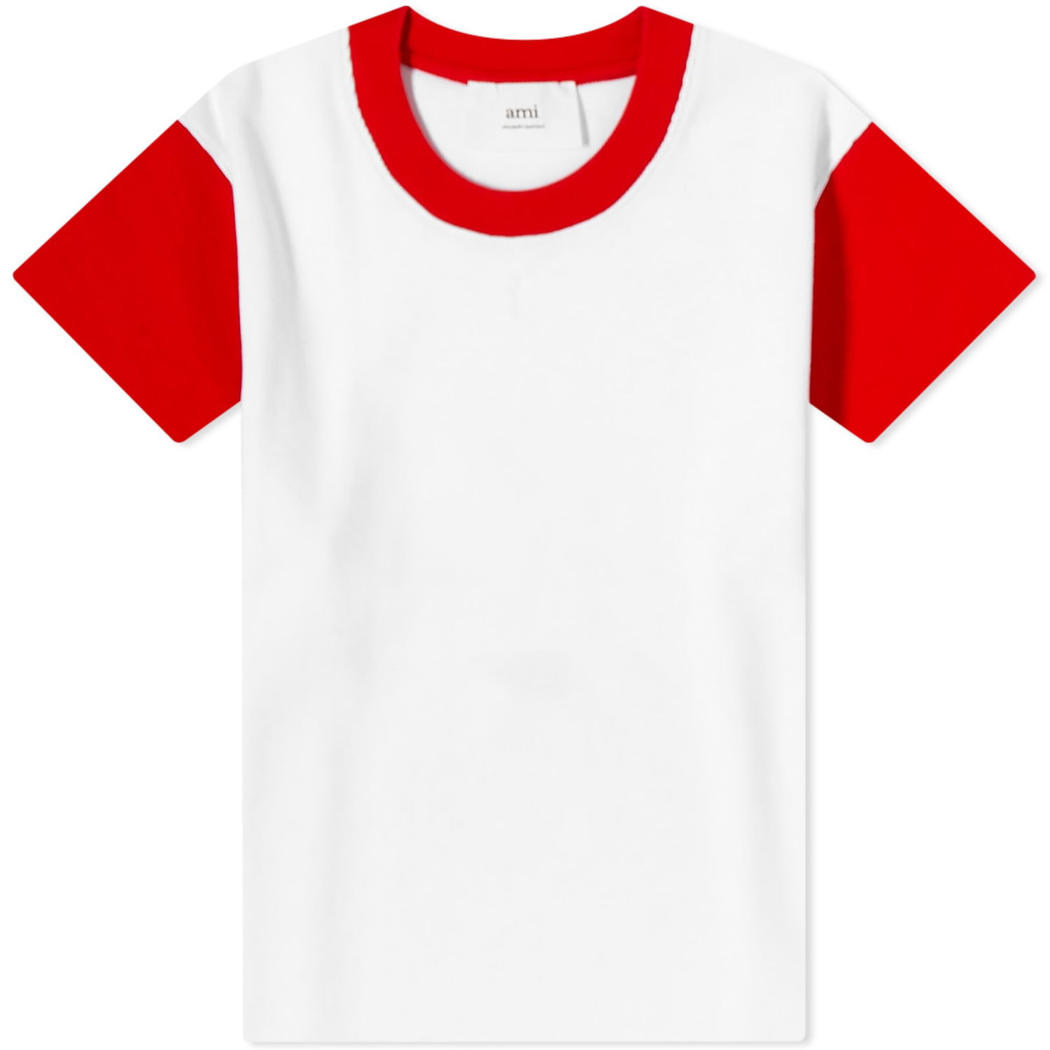 Tričko AMI Bicolour ADC Tee Červená | UTS005-JE0010-118, 0