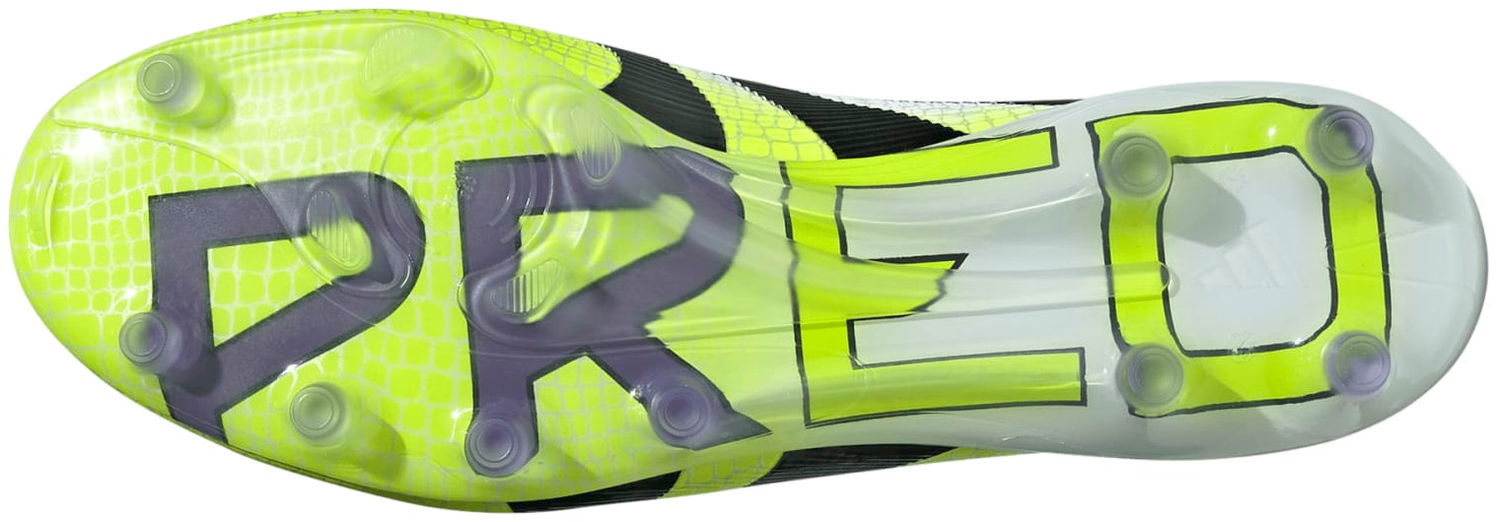 Tenisky a topánky adidas Performance Predator Elite Laceless Artificial Grass Biela | JH8877, 1