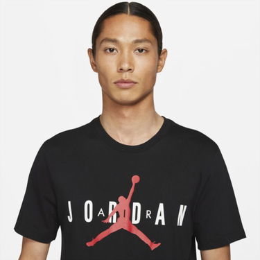 Tričko Jordan Air Wordmark Tee Čierna | ck4212-013, 4