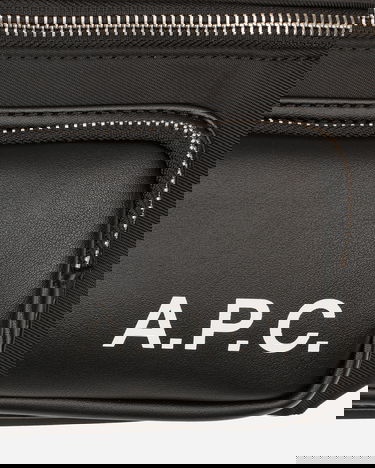 Ľadvinka A.P.C. Logo Waist Bag Čierna | PAADY-H62167-LZZ, 4