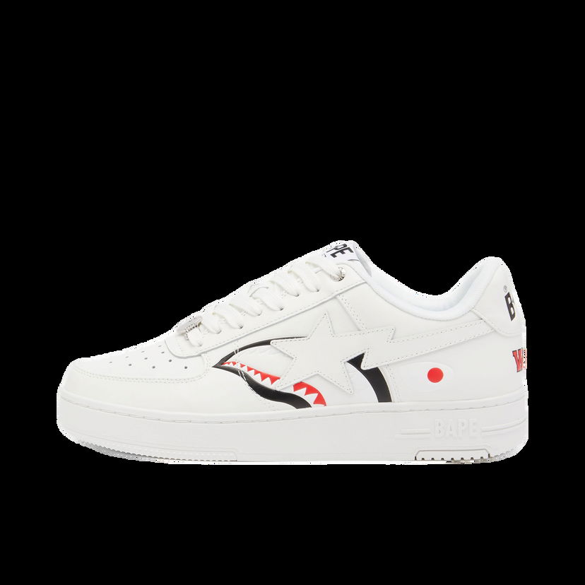 Tenisky a topánky BAPE Bape Sta Shark M2 "White" Biela | 001FWK801307M-WHT