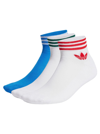 adidas Originals Trefoil Ankle Socks – 3 pairs IU2662