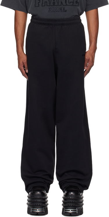 Tepláky VETEMENTS Embroidered Logo Sweatpants Čierna | UA66SP630B, 0