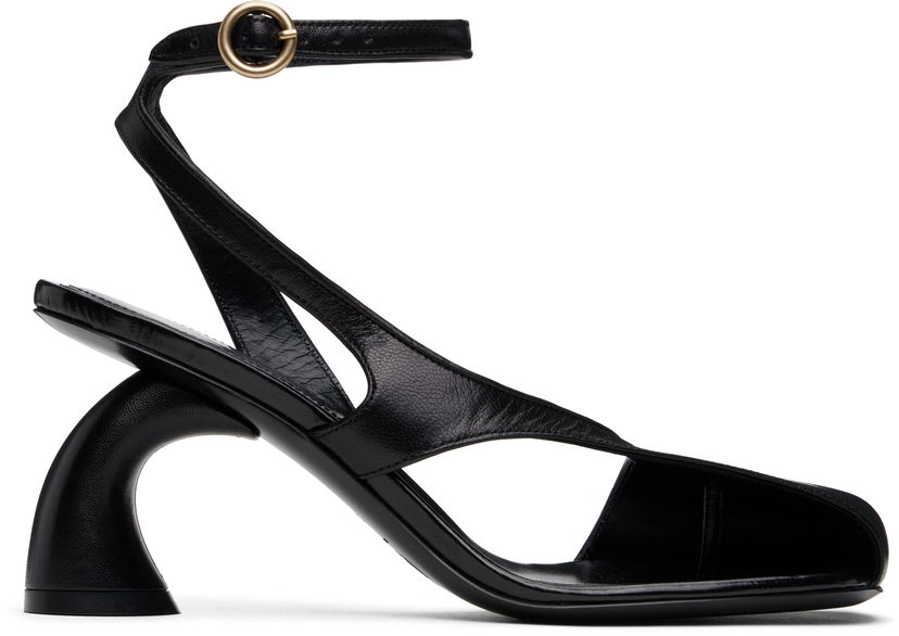Doplnky Dries Van Noten Dries Van Noten Asymmetric Heeled Sandals Čierna | WS251-1304-150