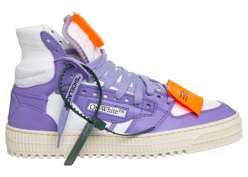 Tenisky a topánky Off-White 3.0 Off Court Leather White Purple Fialová | OWIA112S23LEA0010137, 0