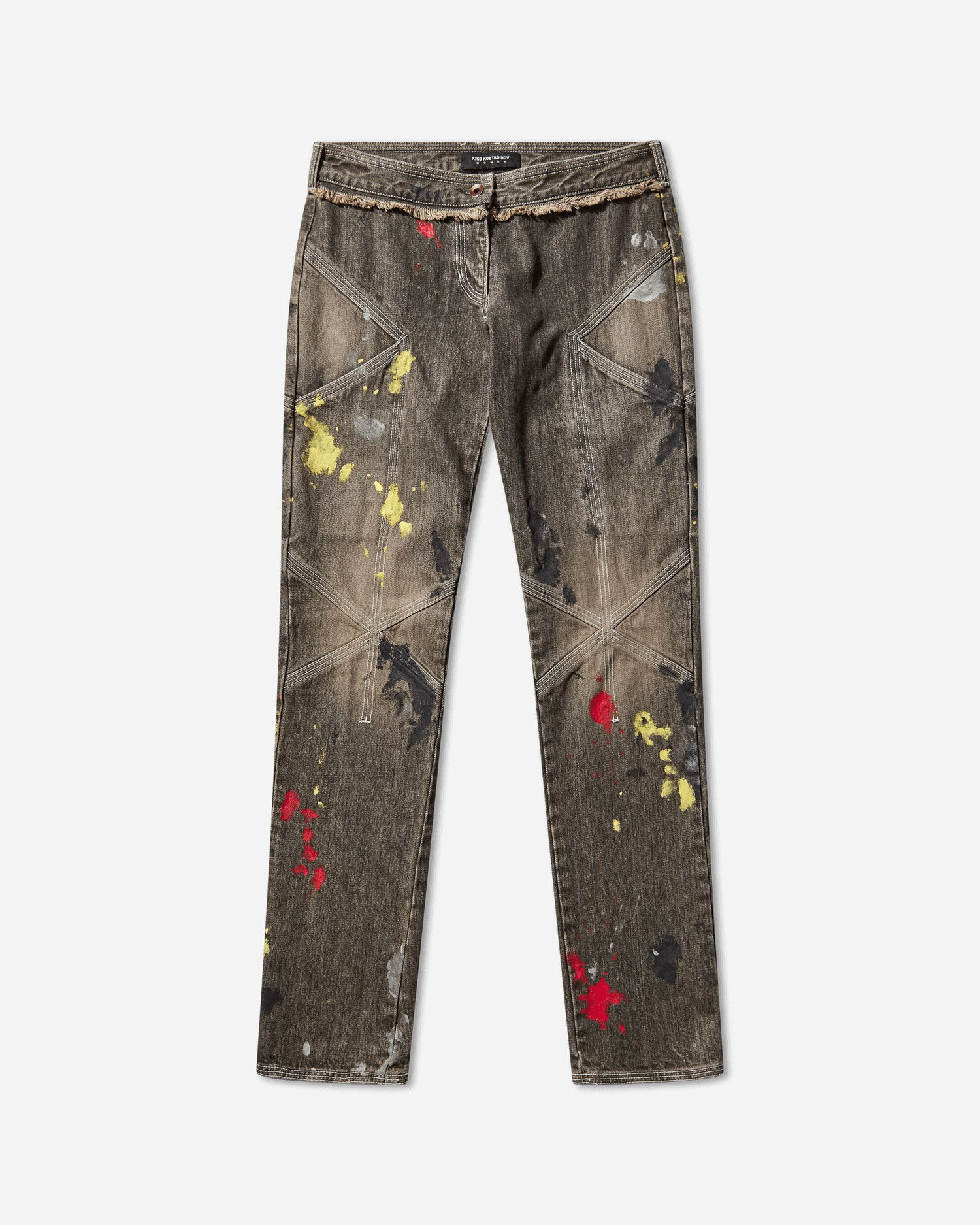 Džínsy KIKO KOSTADINOV Kiko Kostadinov Painted Slim Jeans Rôznofarebný | KKWAW25T07 20, 1