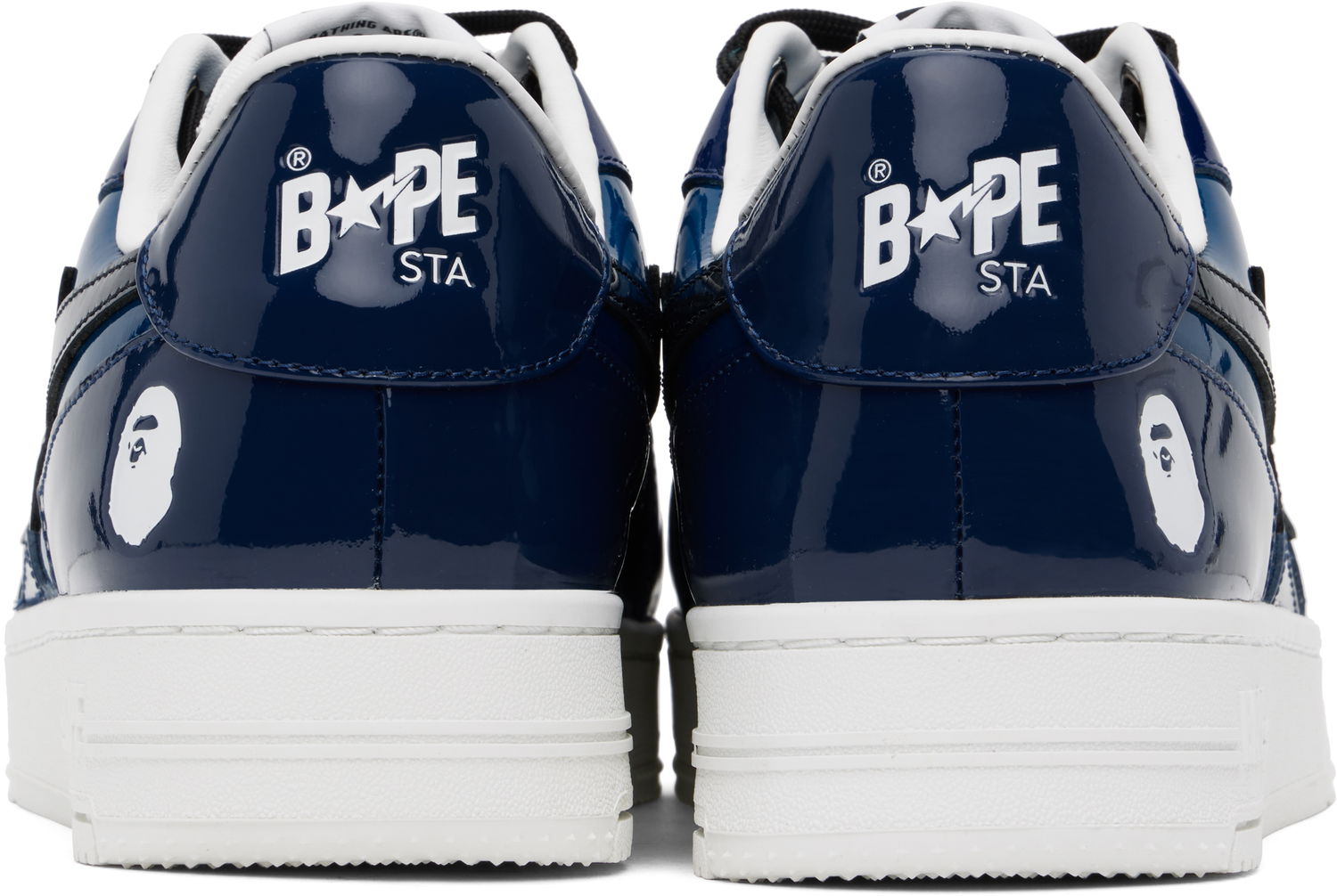 Tenisky a topánky BAPE Patent Sta Icon Modrá | 001FWK801308M-NVY, 1