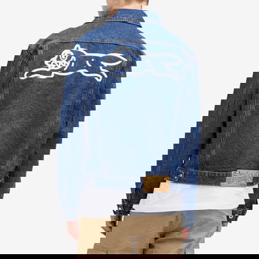 Bunda BBC IceCream Running Dog Denim Trucker Jacket Modrá | ICD006-BL, 3