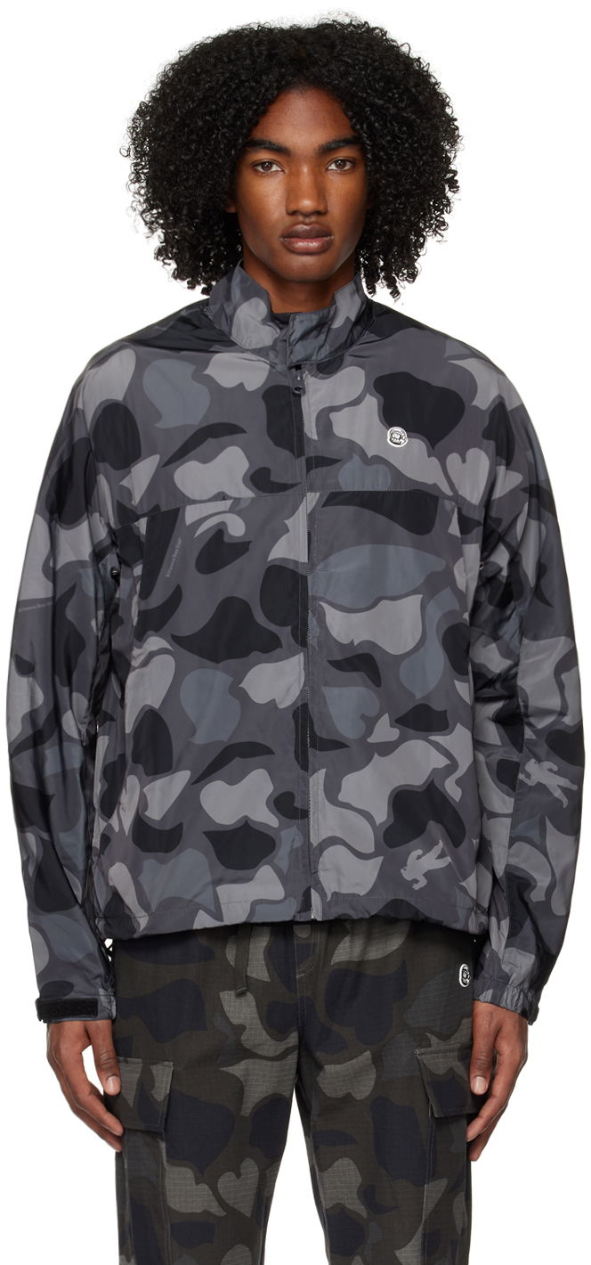 Vetrovka BILLIONAIRE BOYS CLUB Billionaire Boys Club Camo Sports Jacket Šedá | B22404, 0
