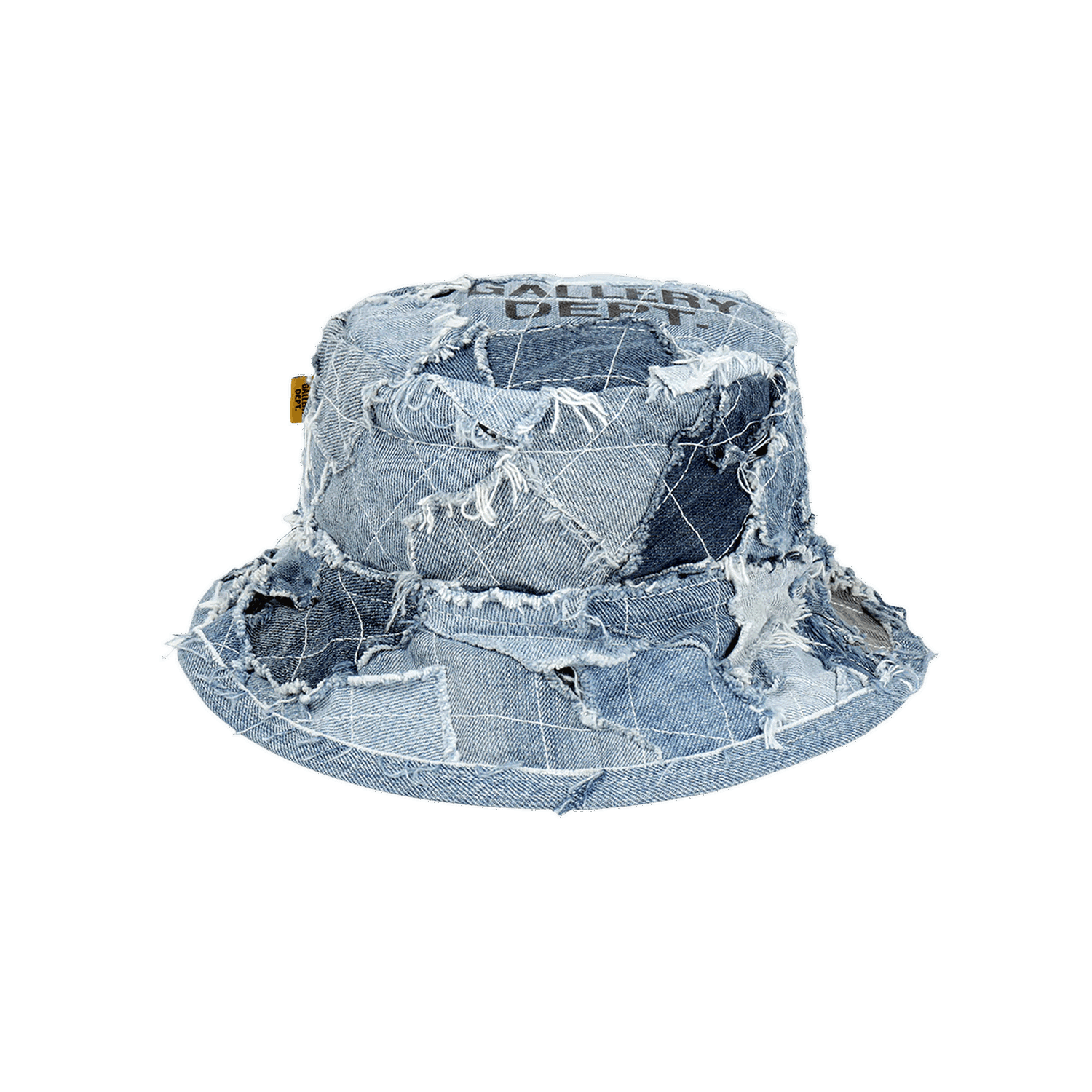 Klobúk Gallery Dept. Recycled Denim Roadman Bucket Hat Modrá | RDQBH 9180 BLUE, 0