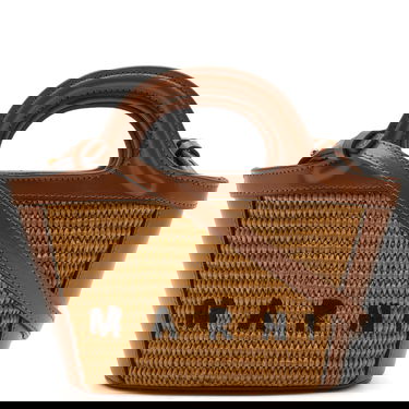 Kabelka Marni Micro Tropicalia Logo Bag "Raw Sienna" Hnedá | BMMP0067Q0-00M50, 0