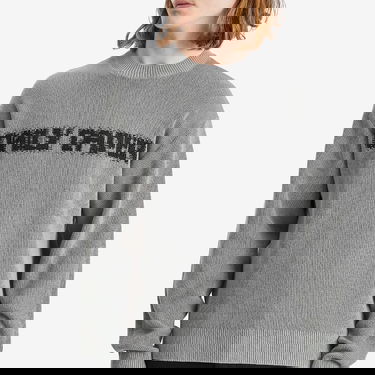 Sveter DAILY PAPER Logo Knit Sweater Šedá | 2511127, 5